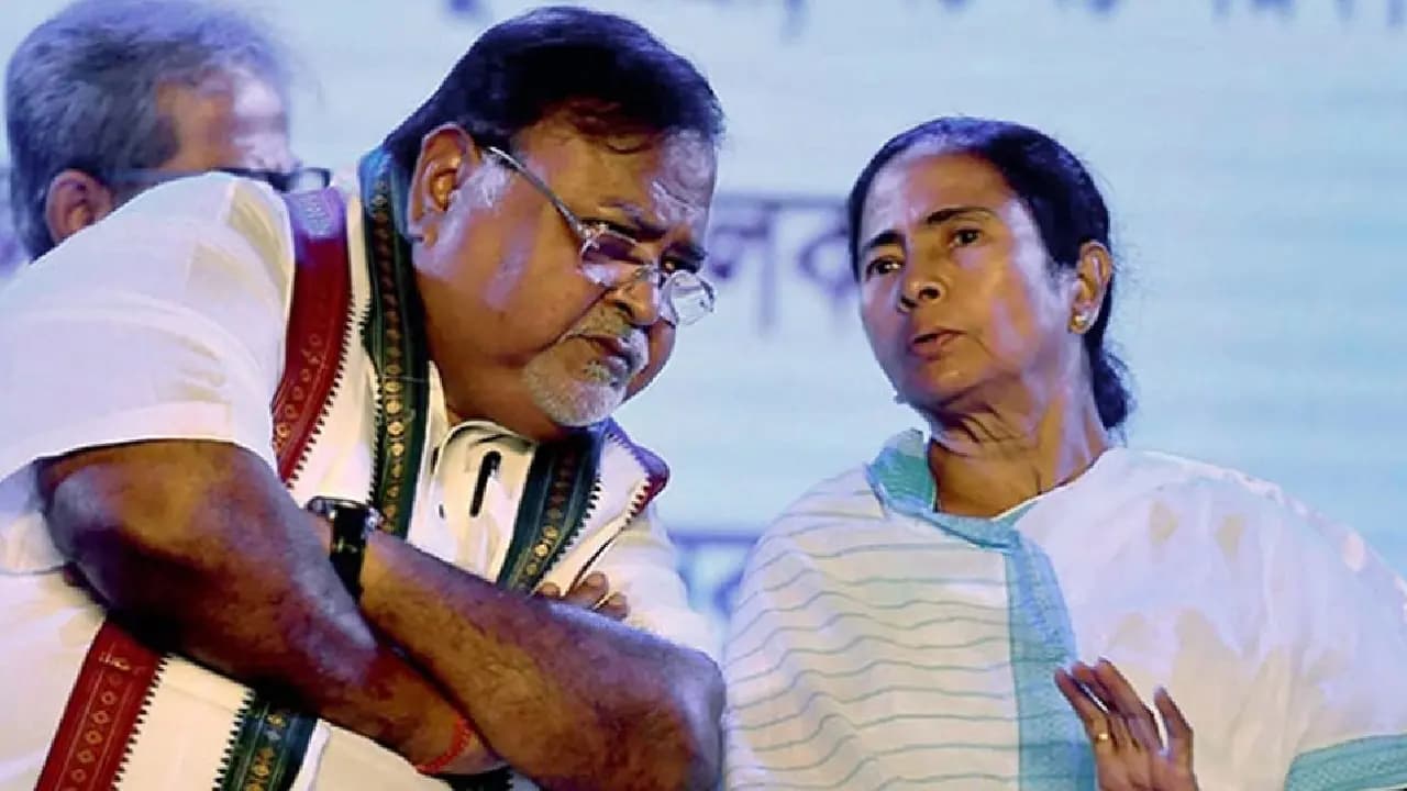 Partha Chatterjee social media post after election commission freezes trinamool congress symbol