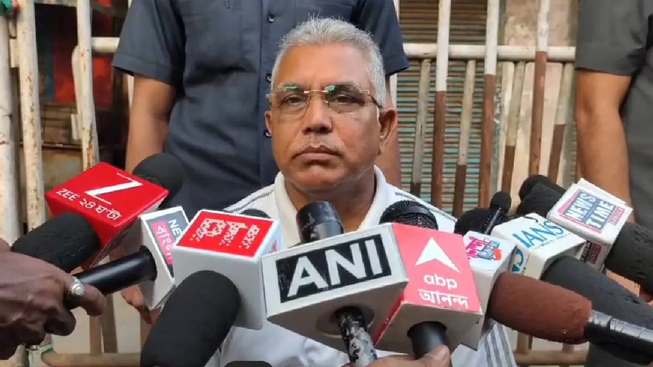 Trinamool Congress Symbol Frozen by Election Commission, Dilip Ghosh Mocks Party 
