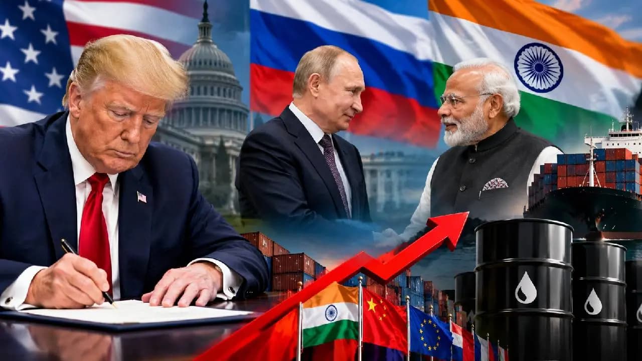 Donald Trump, Putin, Narendra Modi