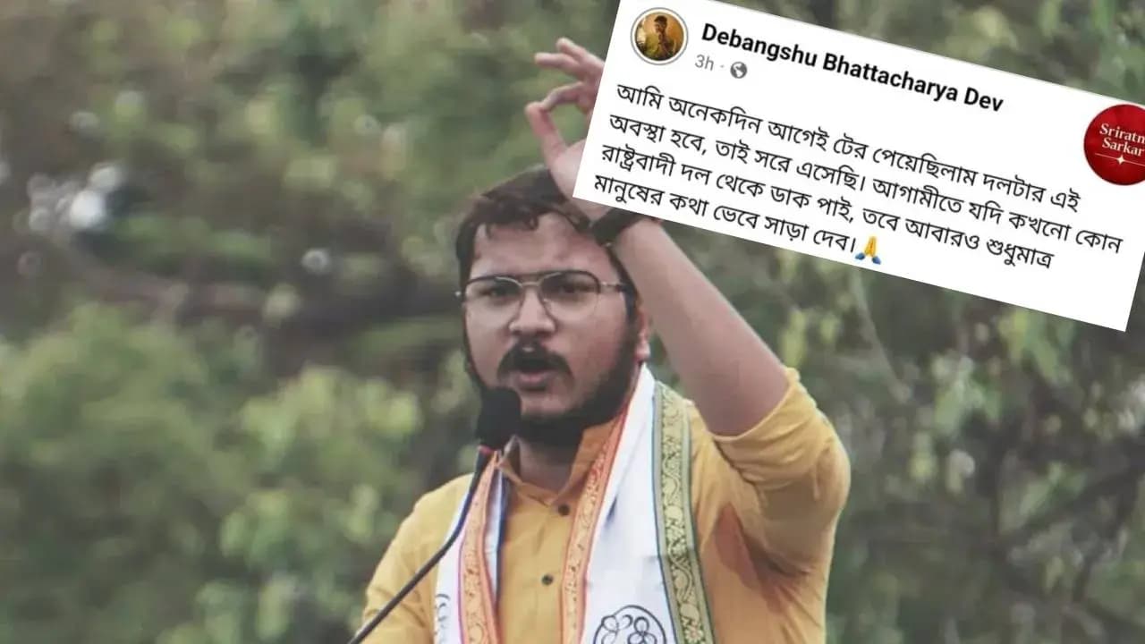 Debangshu Bhattacharya Reveals the Truth Behind Viral Post Claiming He Left TMC