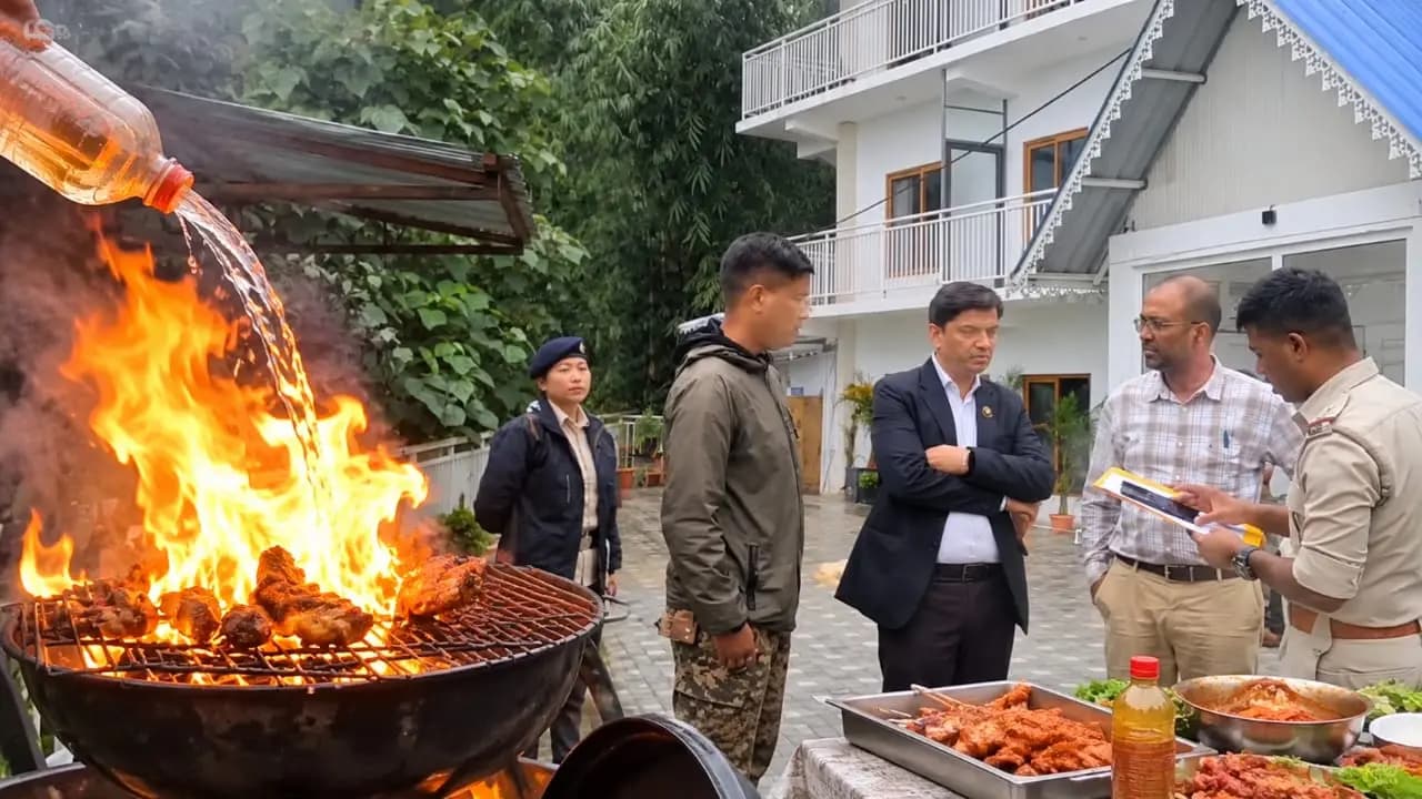 Sittong Homestay Tragedy: Police Arrest Four After Newlywed Woman Suffered 60 Percent Burns in Barbeque Fire