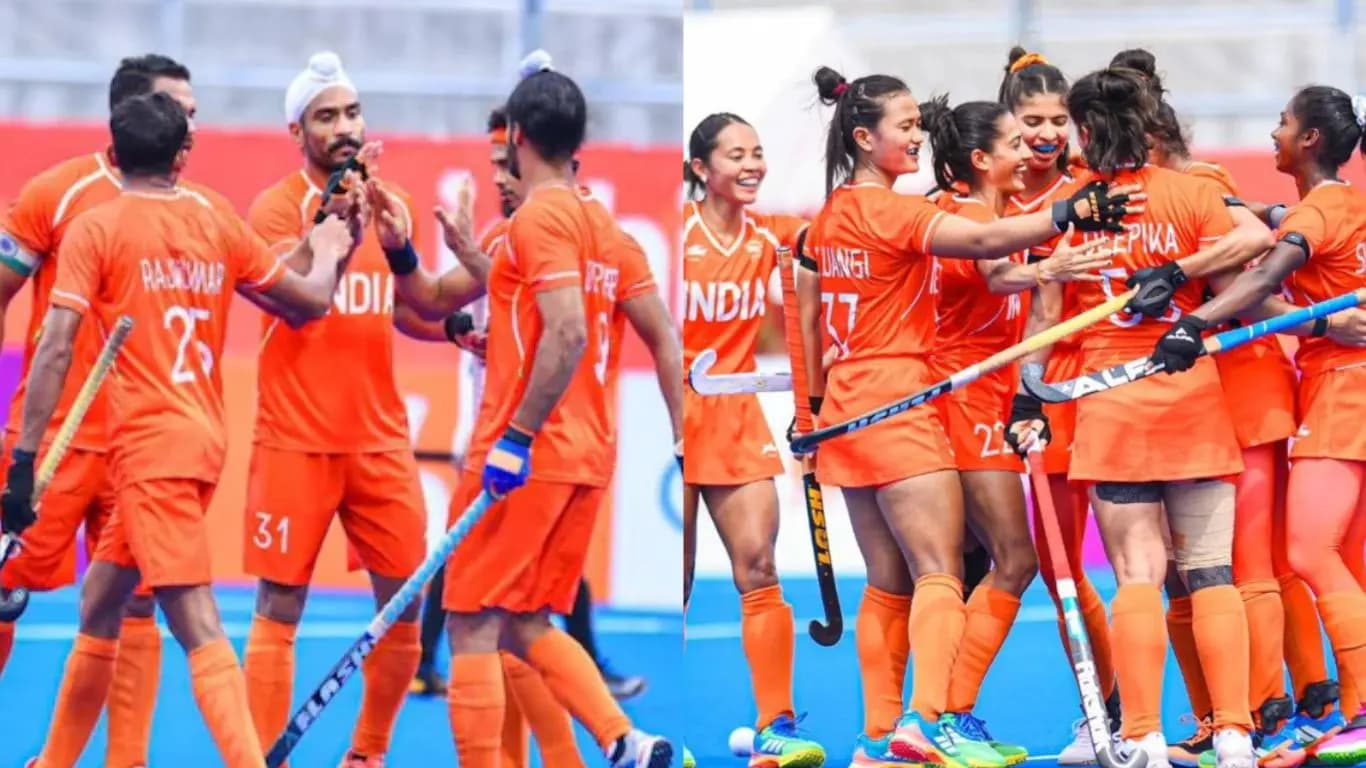 Goals galore as Indias Mens and Womens hockey teams make flying starts with resounding wins in Asian Games 2026