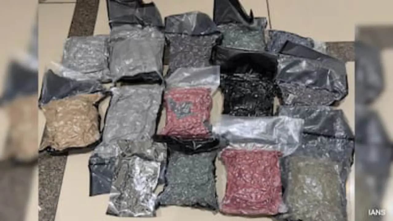 Man arrested at Ahmedabad airport with Rs 8.9 crore Controlled Substance from Bangkok