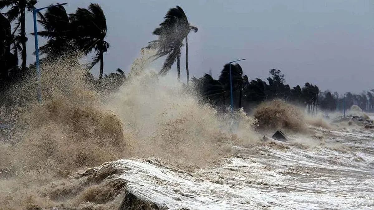 IMD Weather Forecast: Depression over Westcentral and adjoining Northwest Bay of Bengal