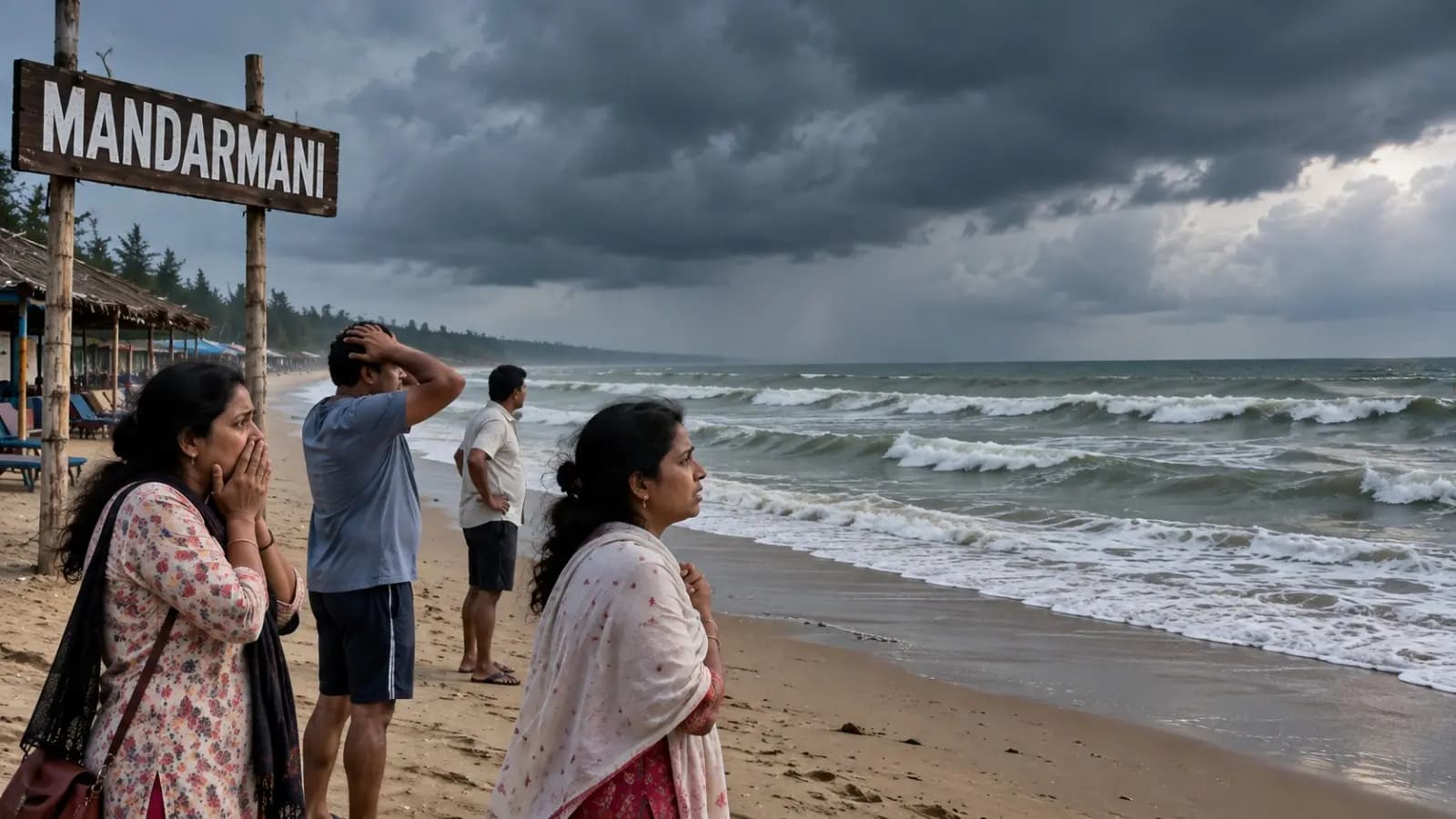mandarmani death case big update: tourist drowning one child died sources claimed
