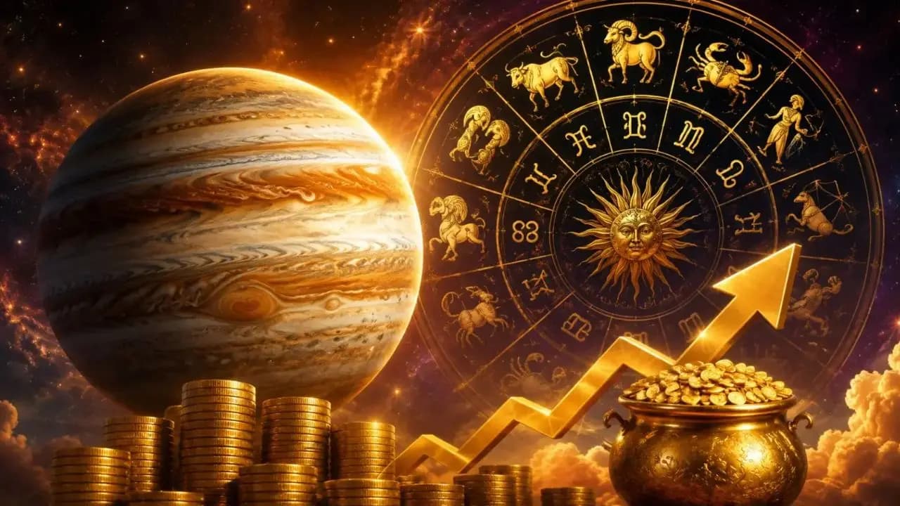 Guru gochar: Brihaspati or jupiter is going to enter leo as a result till 25 january 2027 these zodiac signs will be benefited