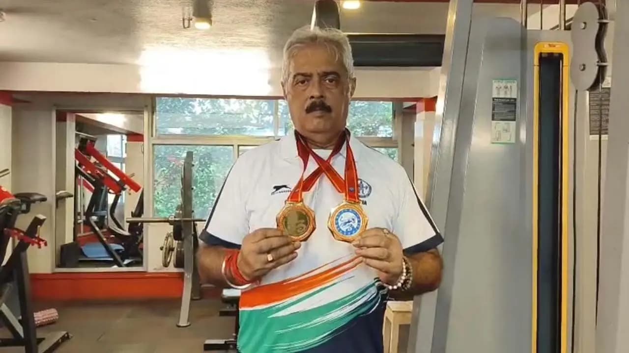 Age Is Just A Number: West Bengals 63 year-old Anupam Dhar Chowdhury won two gold medals at an international lifting competition