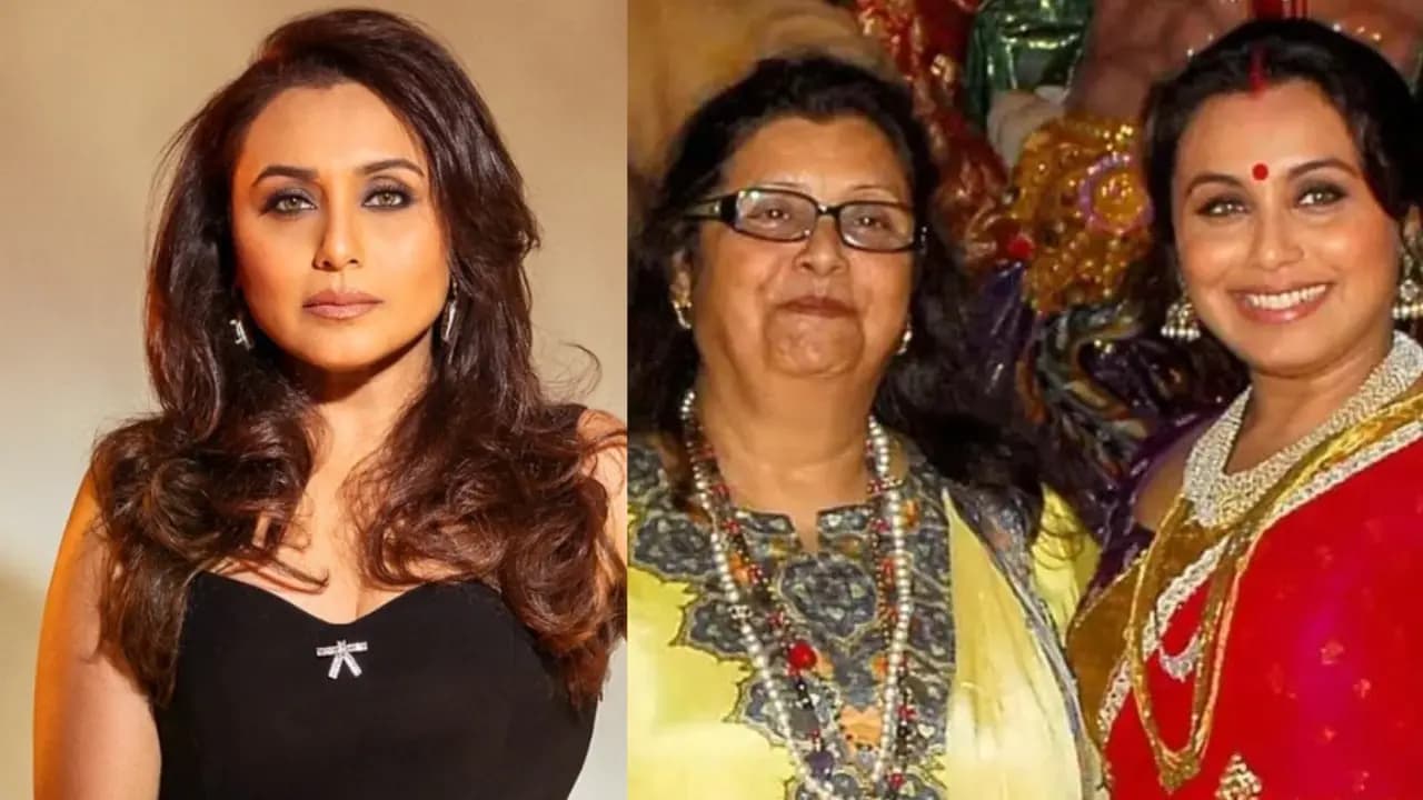 Rani Mukerji's Mother Krishna Mukerji's Last Rites:  Shah Rukh Khan, Alia Bhatt, Karan Johar, Attend