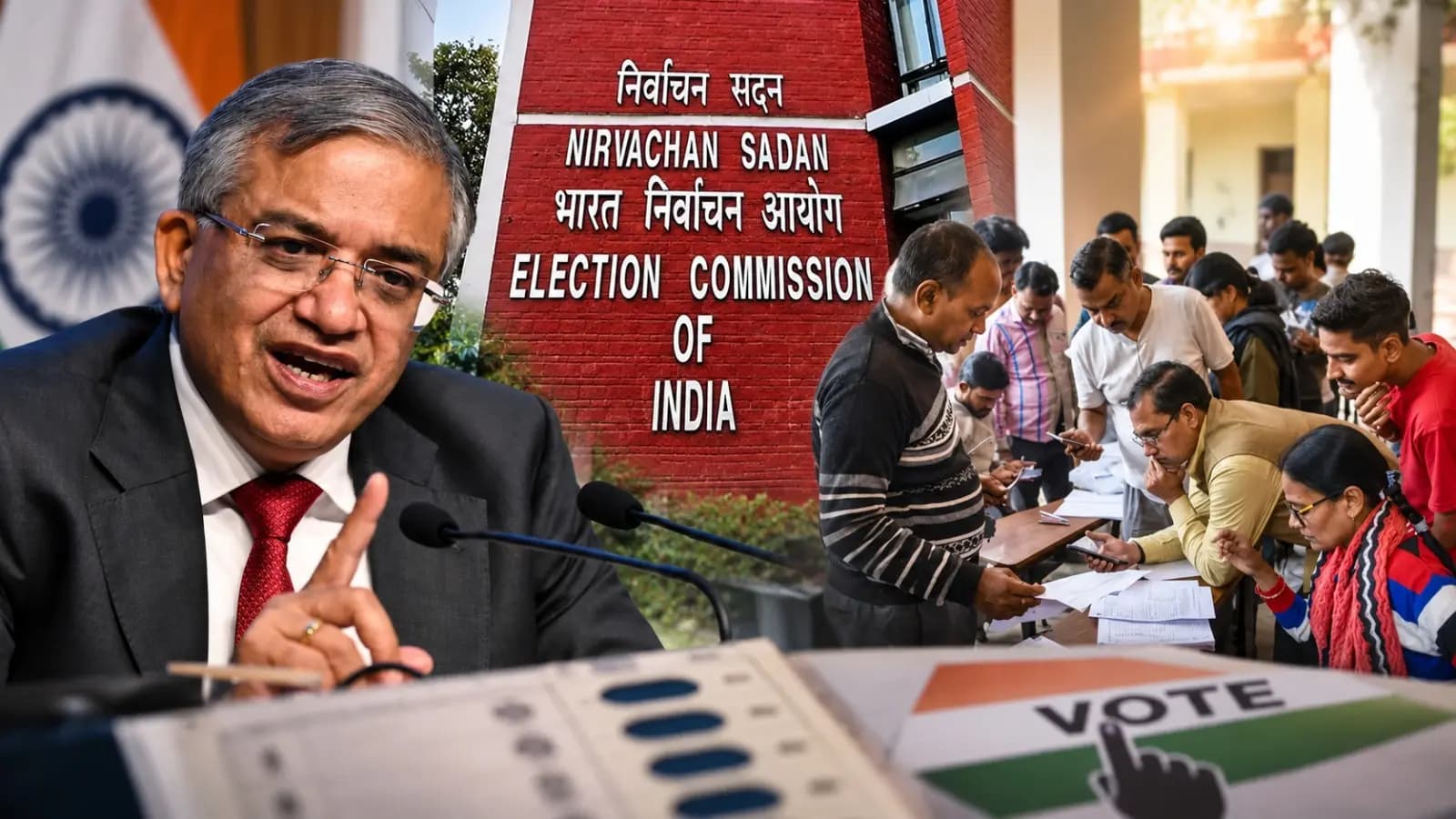 SIR Controversy: opposition demanding annulment and repolling of recent assembly election what ECI said on unanimous decisions dissent report