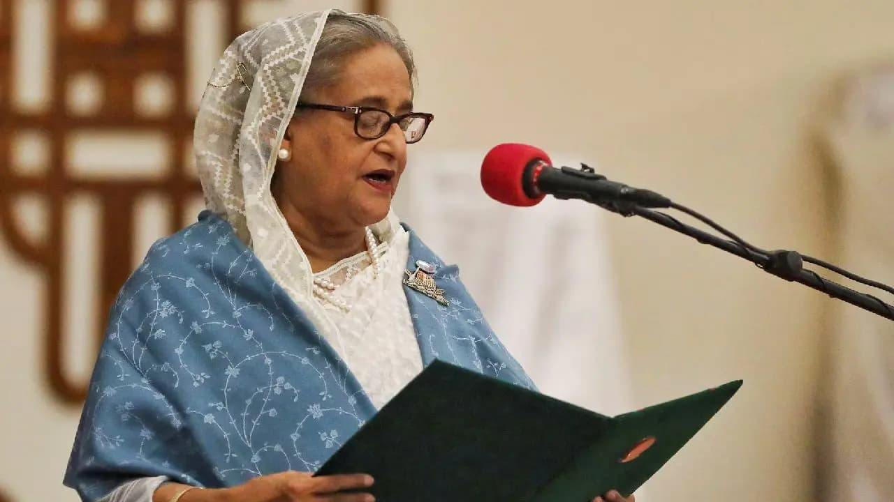 Sheikh Hasina Big Update: here what she said about rebuilding the Awami League before return to dhaka bangladesh 