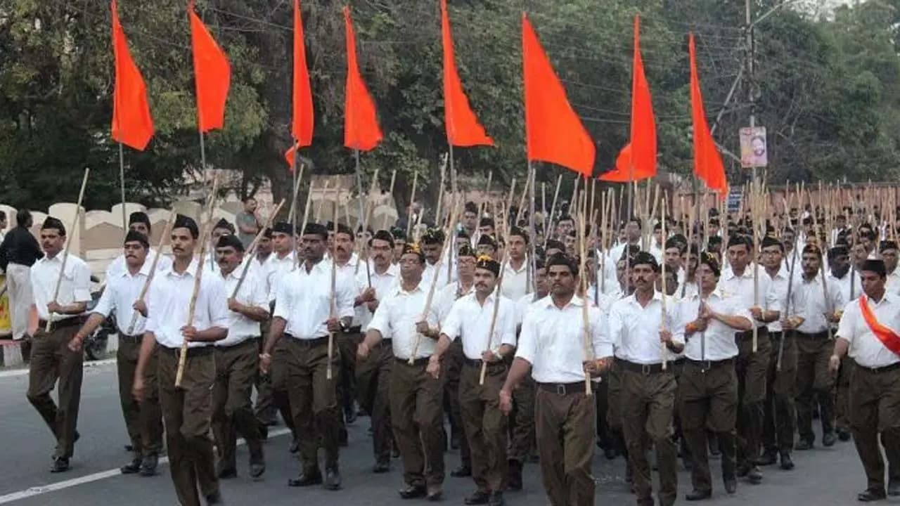 Rashtriya Swang Sevak Sangha: Housewarming ceremony of the new RSS building in New Town in the presence of Bengal CM Suvendu Adhikari
