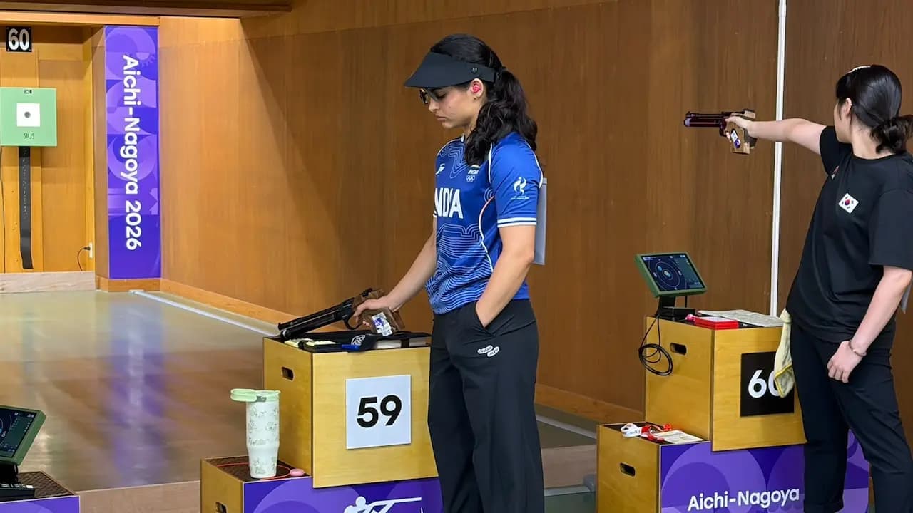 Asian Games 2026: Manu Bhaker in Gold Medal match after Team Bronze in Skeet 