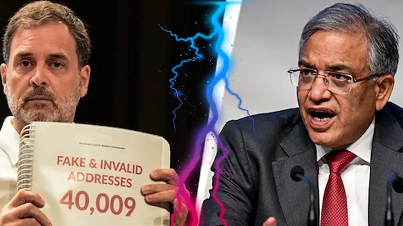  Rahuls Attack: CEC Gyanesh Kumar should resign Congress MP Rahul Gandhi makes a bold claim while attacking Modi Amit Shah 