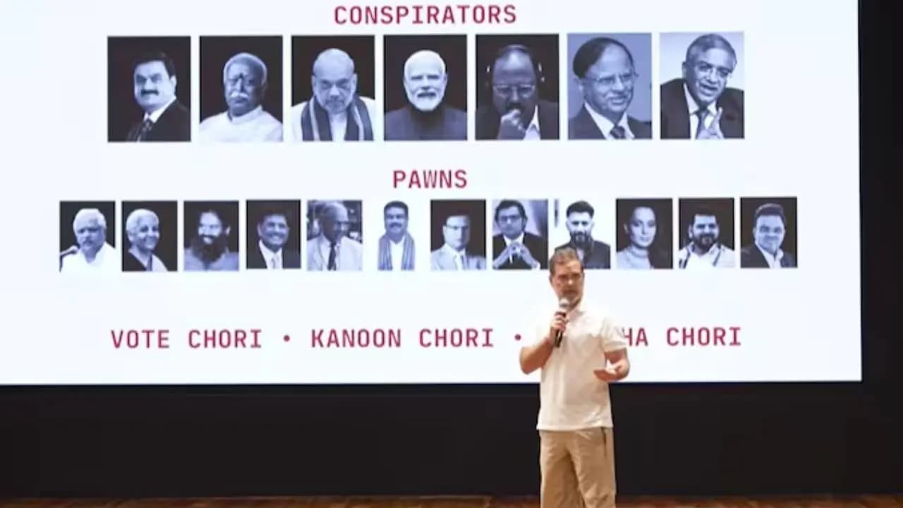 Rahul Gandhi issues a stern warning to the CEC over the Gyanesh Kumar episode