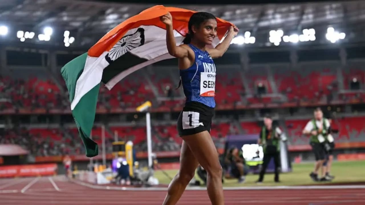 Indias Seema Kumari clinched a landmark bronze in the womens 10,000m final at the Asian Games 2026