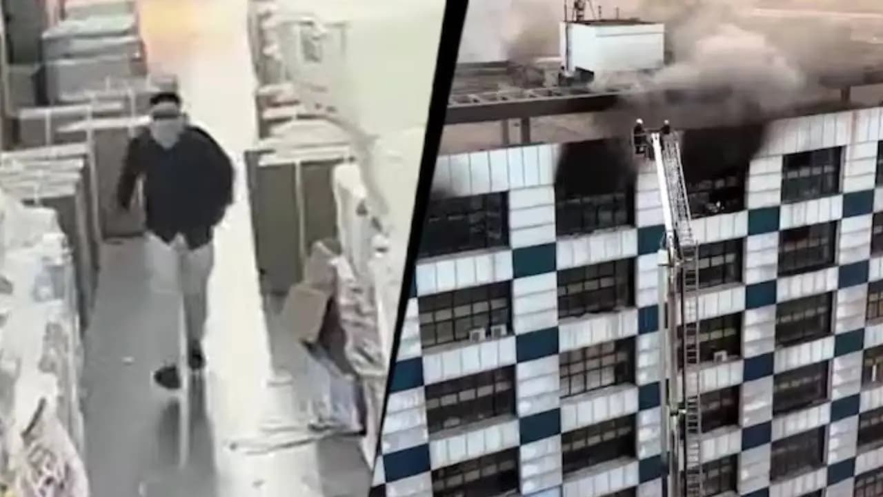 Grudge over 10000 in outstanding dues: Former employee sets Surat textile market ablaze 24 crore loss