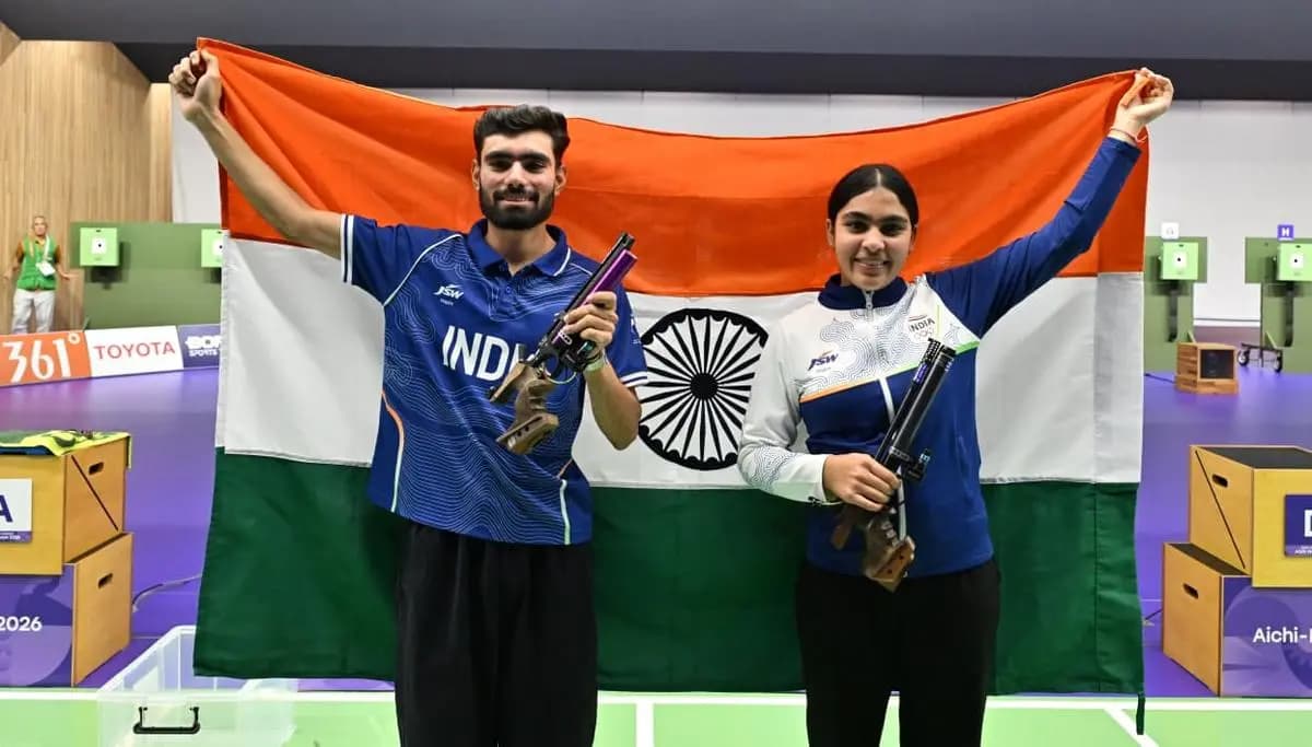 Asian Games 2026: Kamaljeet and Suruchi wins first gold in shooting, creates history 
