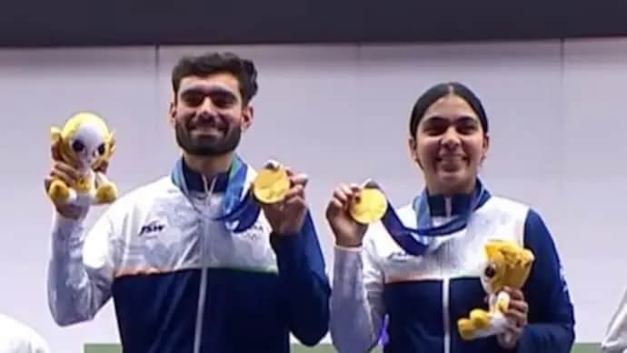 Asian Games 2026: Kamaljeet and Suruchi wins first gold in shooting, creates history 