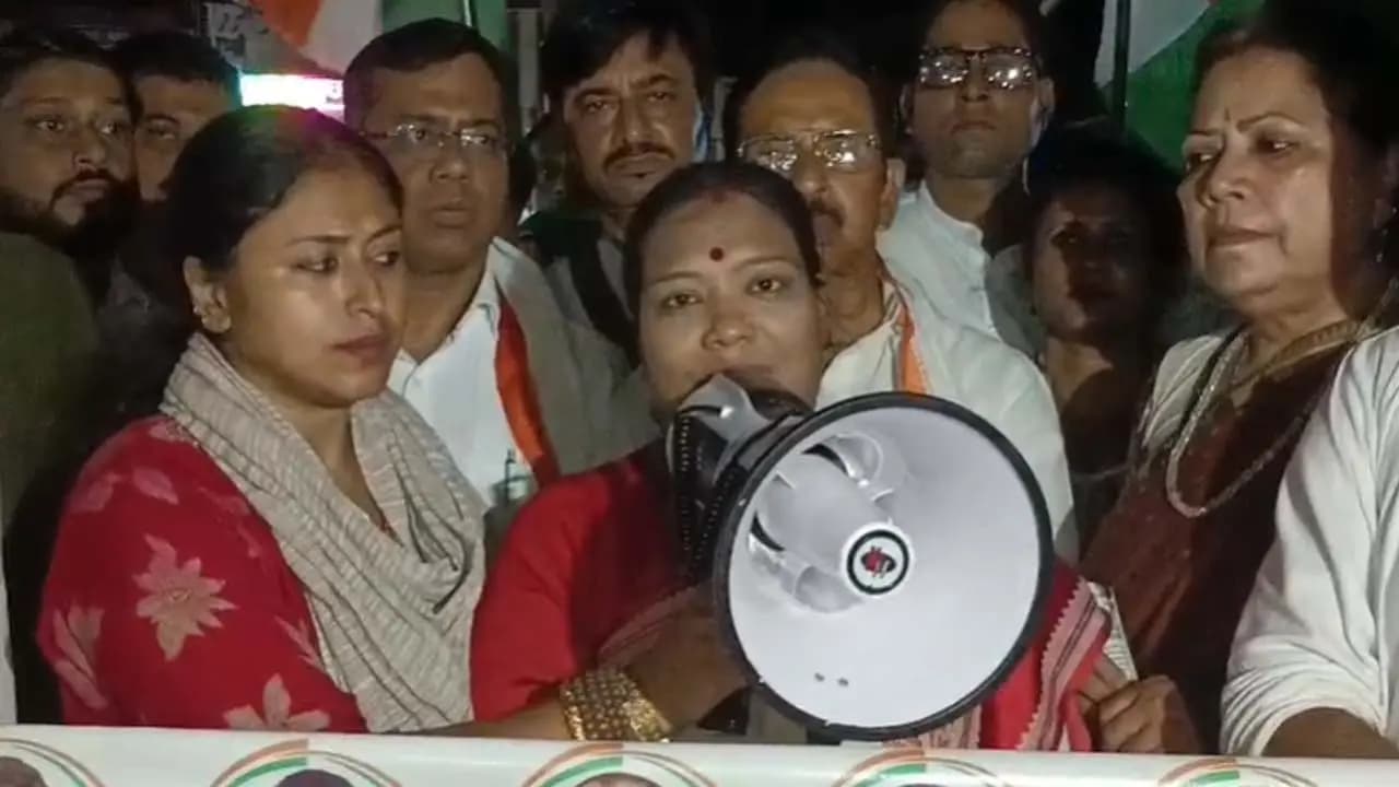 Nandigram Congress Campaign: Many have become big leaders today by capitalizing on Nandigram Congress candidates wife appeals while campaigning for her husband who is she hinting at