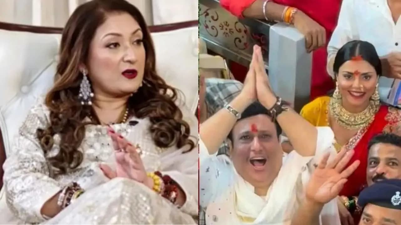 Govinda opens up about dating rumours With Co actress Komal Rani after lalbaugcha raja visit video went viral