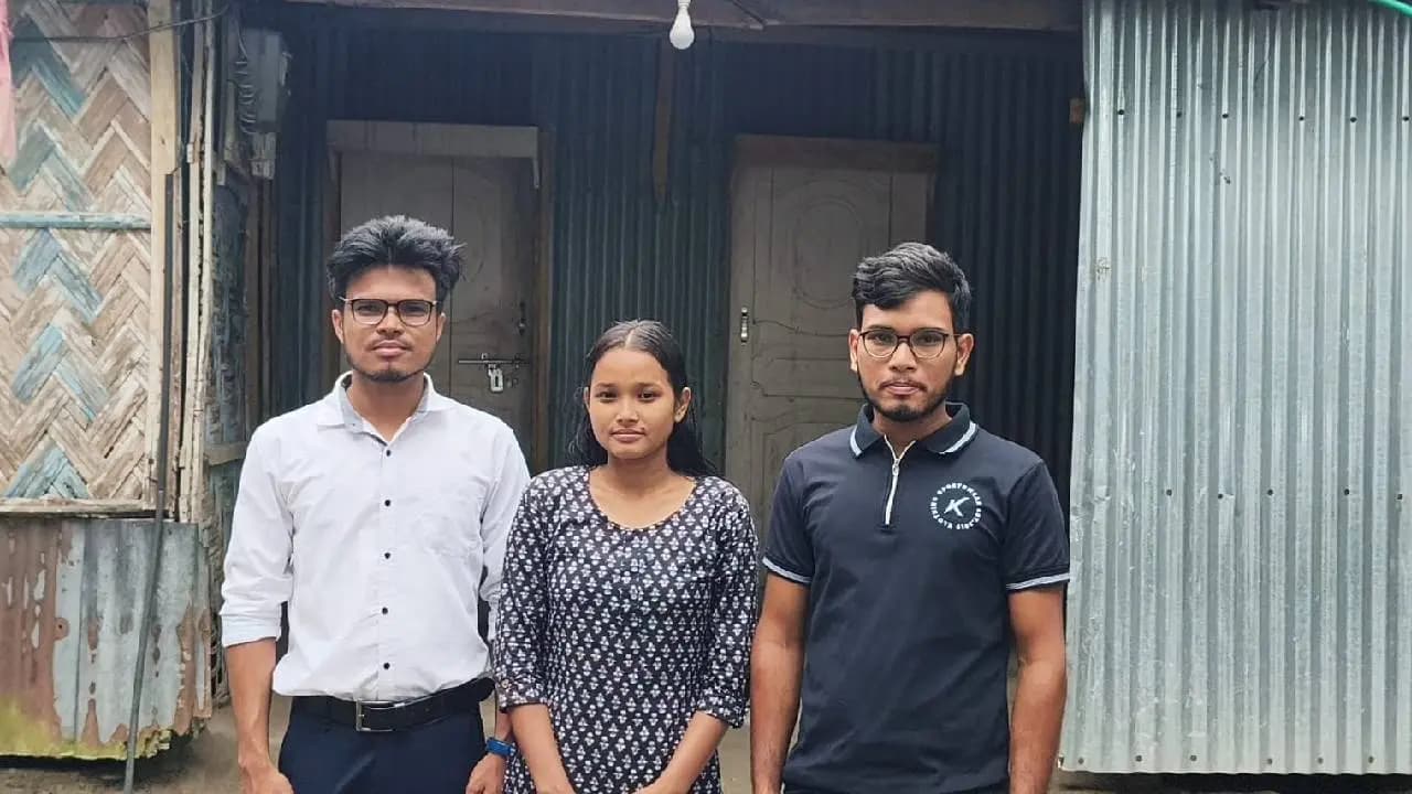 Overcoming Poverty Three Siblings of a Daily Wager Pass Police Exam Together