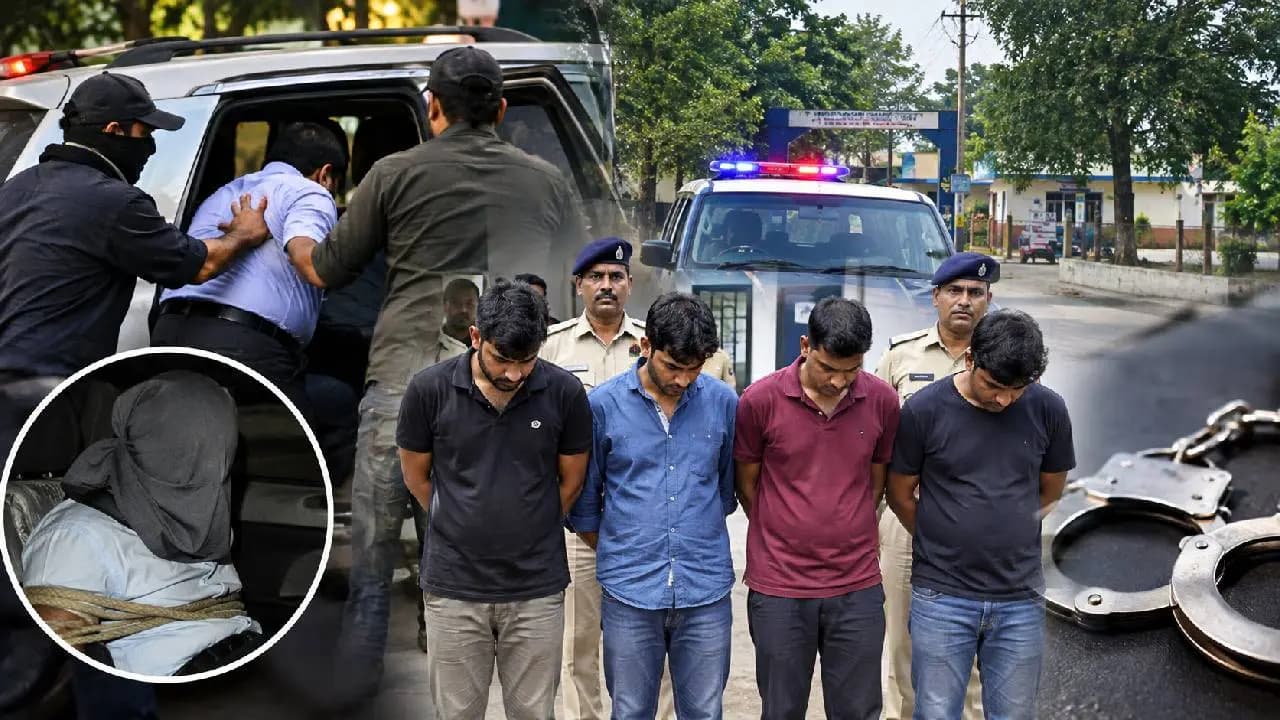 Bhopal businessman kidnapped in basirhat police crack case within two hours