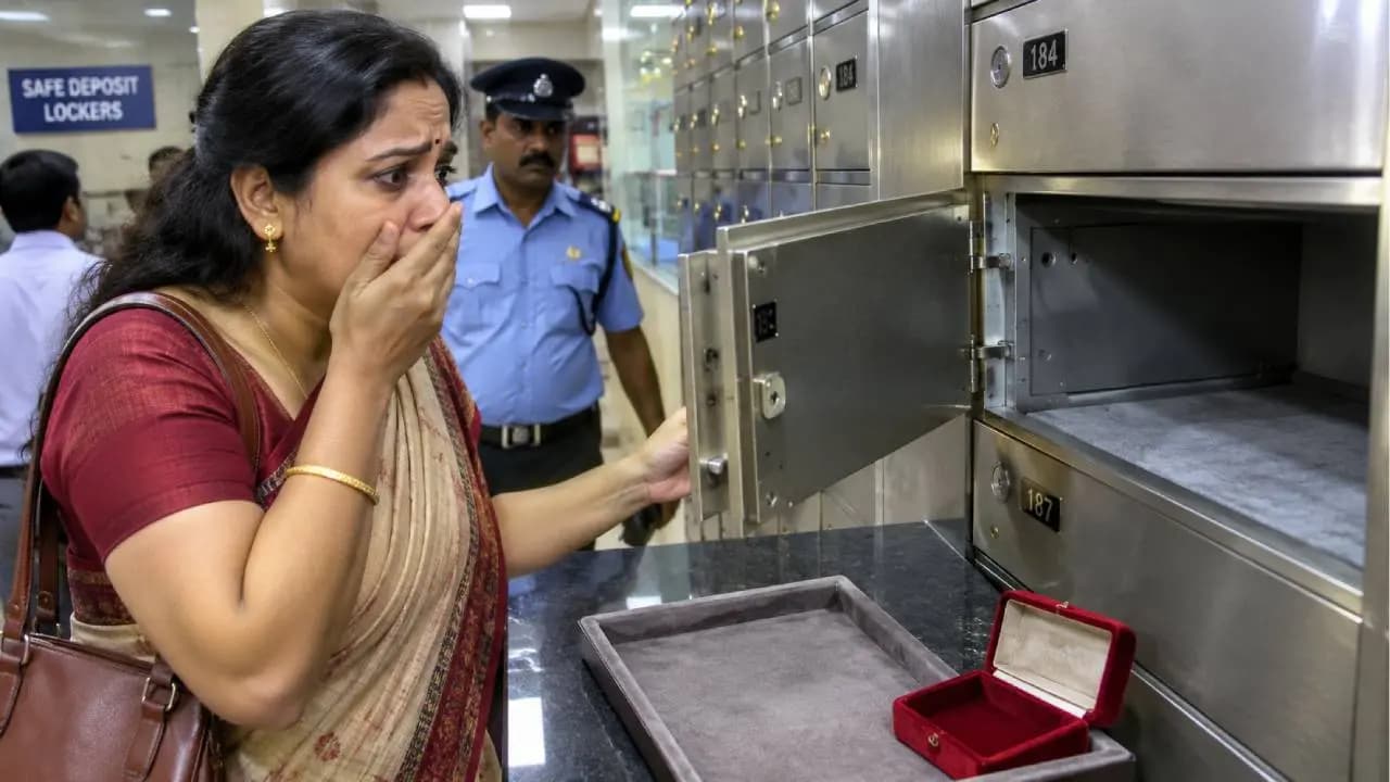 Family Alleges Gold Jewellery Worth Over One Crore Rupees Missing From Bank Locker In Salt Lake
