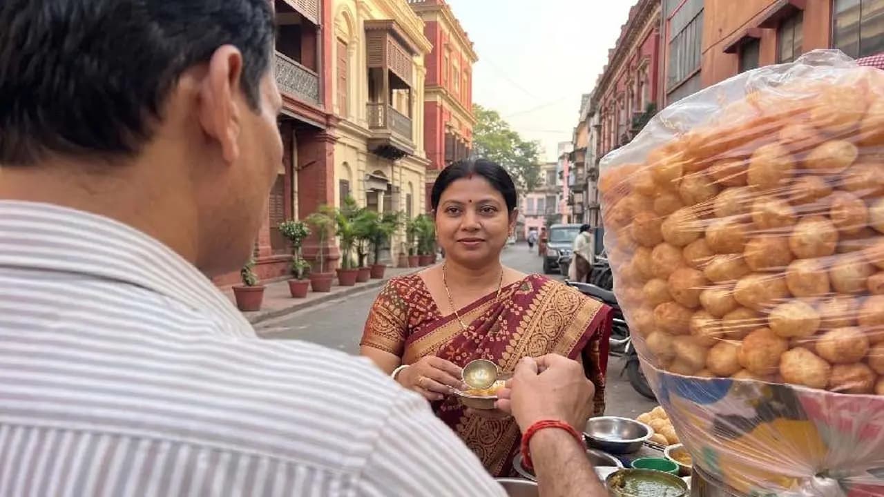 Kolkatas Unique Fuchkawala: He sells fuchkas and is also a biology teacher not just in Kolkata but this man is arguably the most unique fuchka seller in the entire world