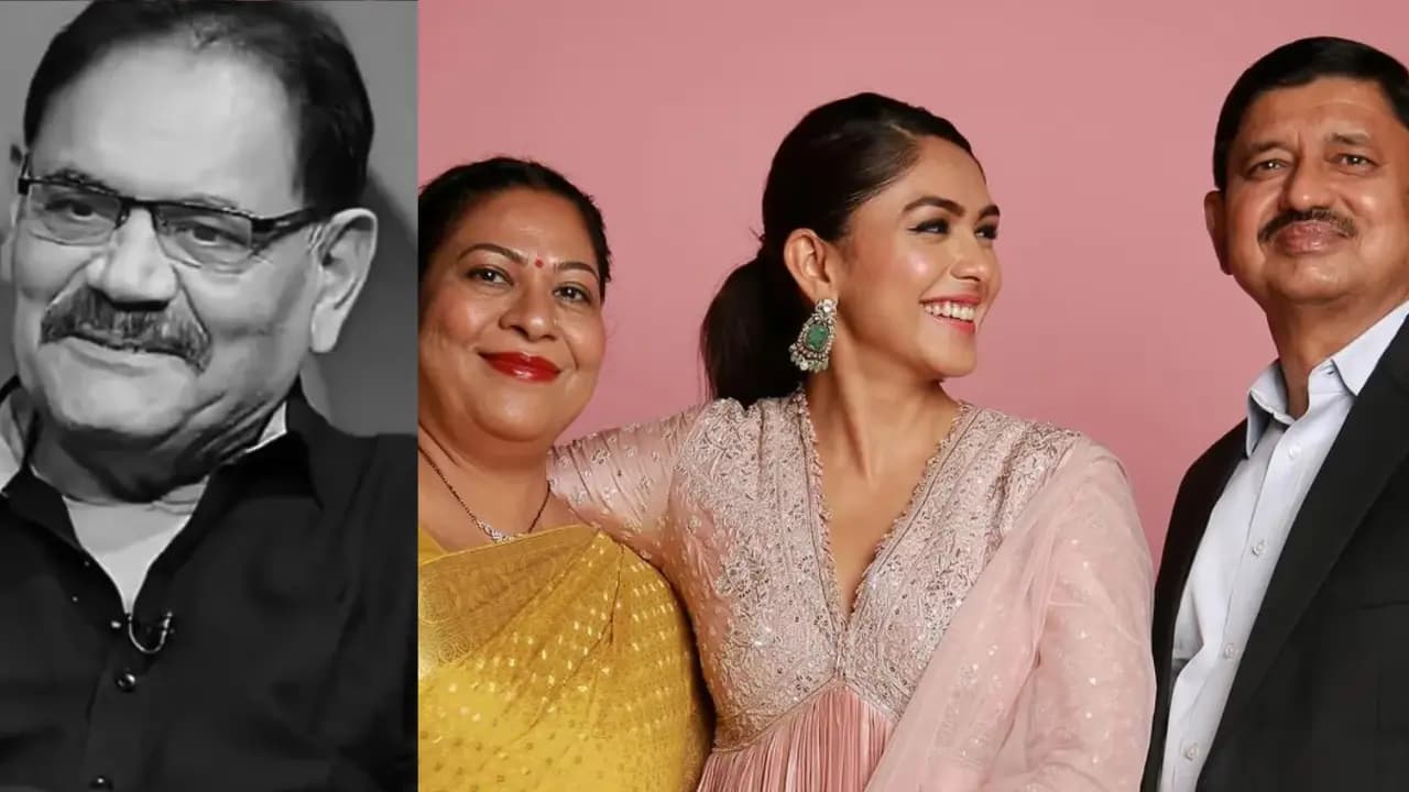 "Father was shooting even before his death," said Mustak's son Mrunal Thakur Shared Special message for parents