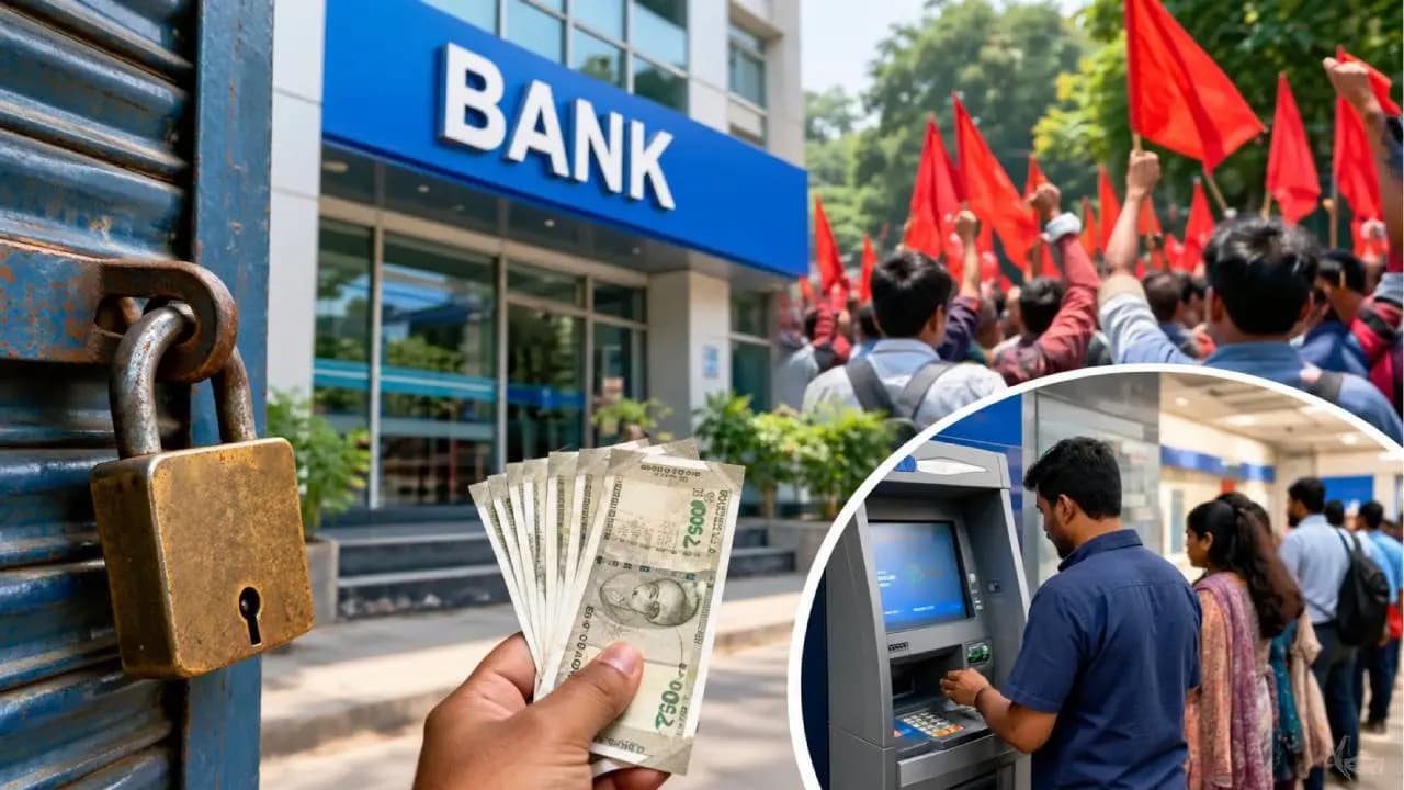 Bank Strike 2026: 5 Day Disruption Risk as Centre Takes Key Steps Ahead of September 28-30 Shutdown