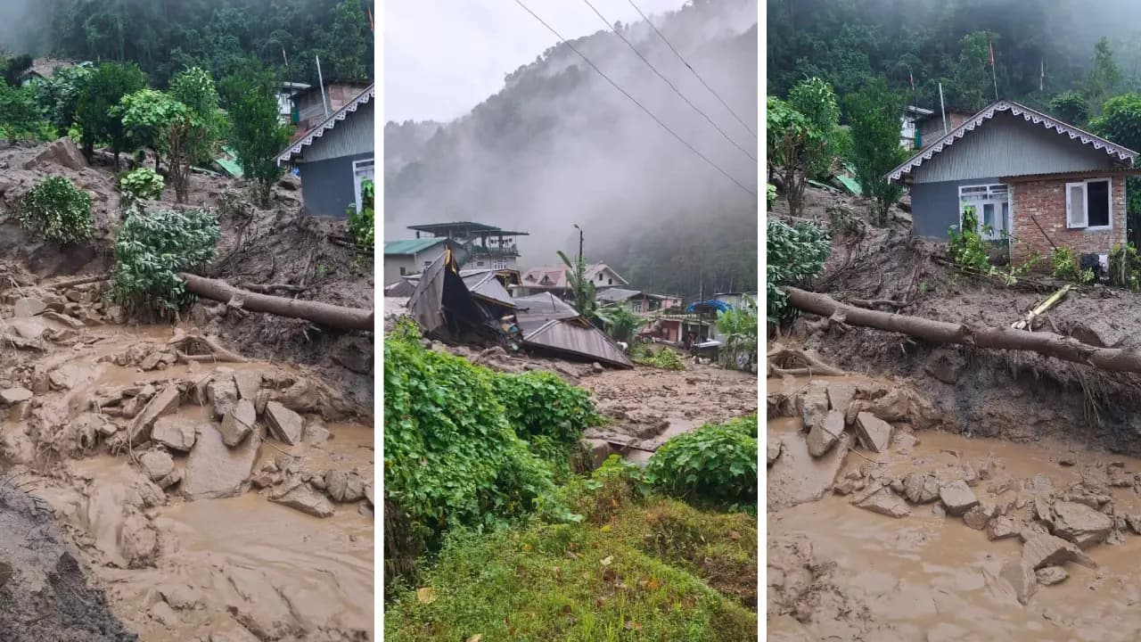 Landslide in Sikkim: many tourists are stuck in Lachen claimed that they did not received any government help yet