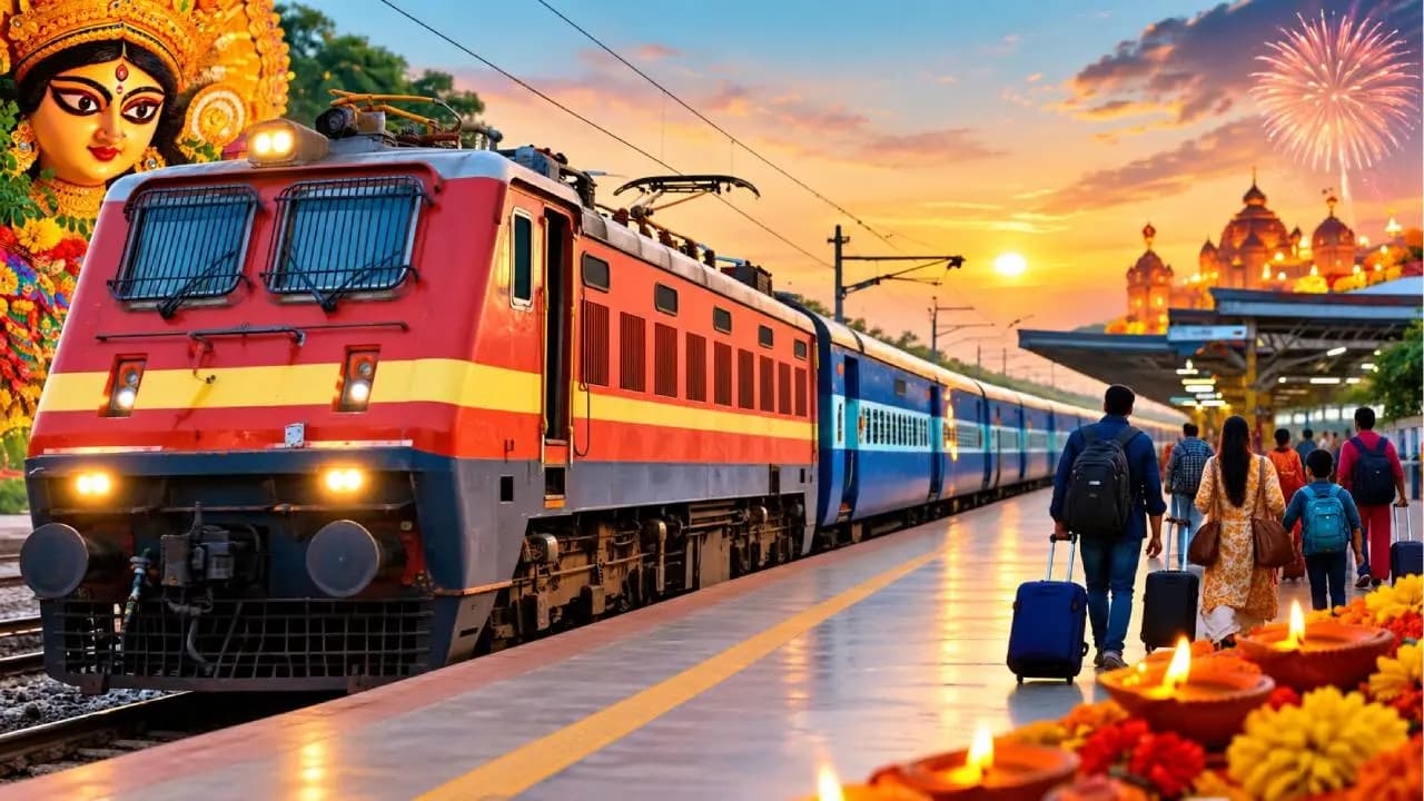 Indian Railways Announces 102 Special Trains for Dussehra and Diwali
