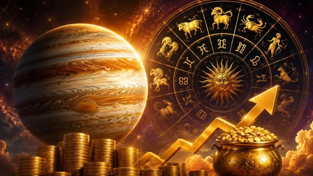 Brihaspati Gochar: Jupiter Transit in ashlesha Nakshatra 4th pada as a result these 5 zodiac signs will be benefited 