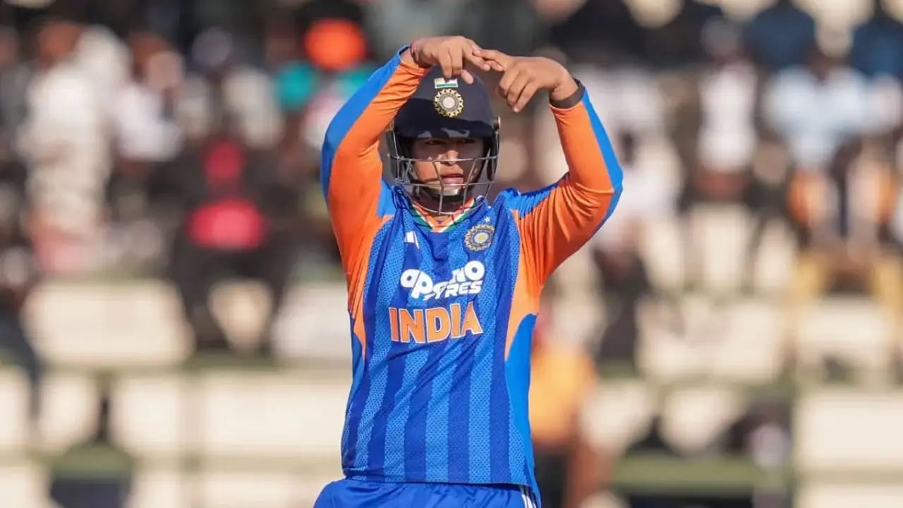  Dhruv Jurel came up with quite an honest answer when asked about playing alongside Vaibhav Sooryavanshi