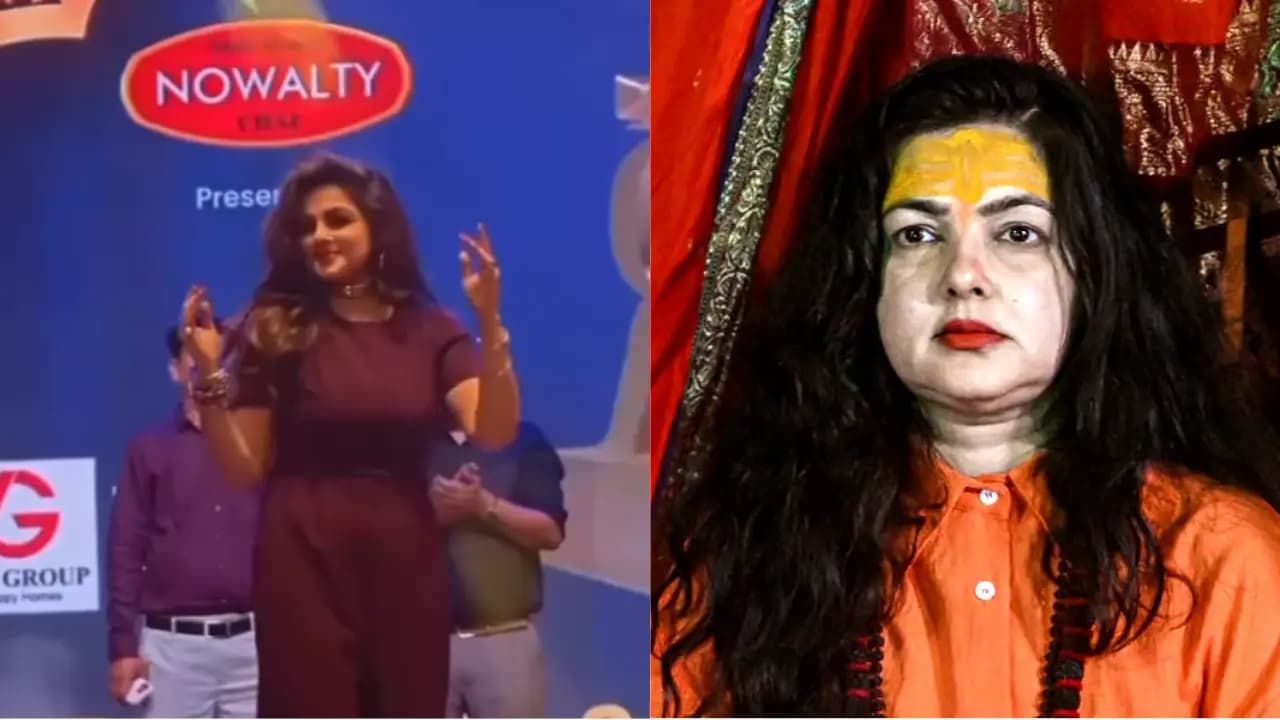 Mamta Kulkarni dance In 90s song after Becoming Sadhvi