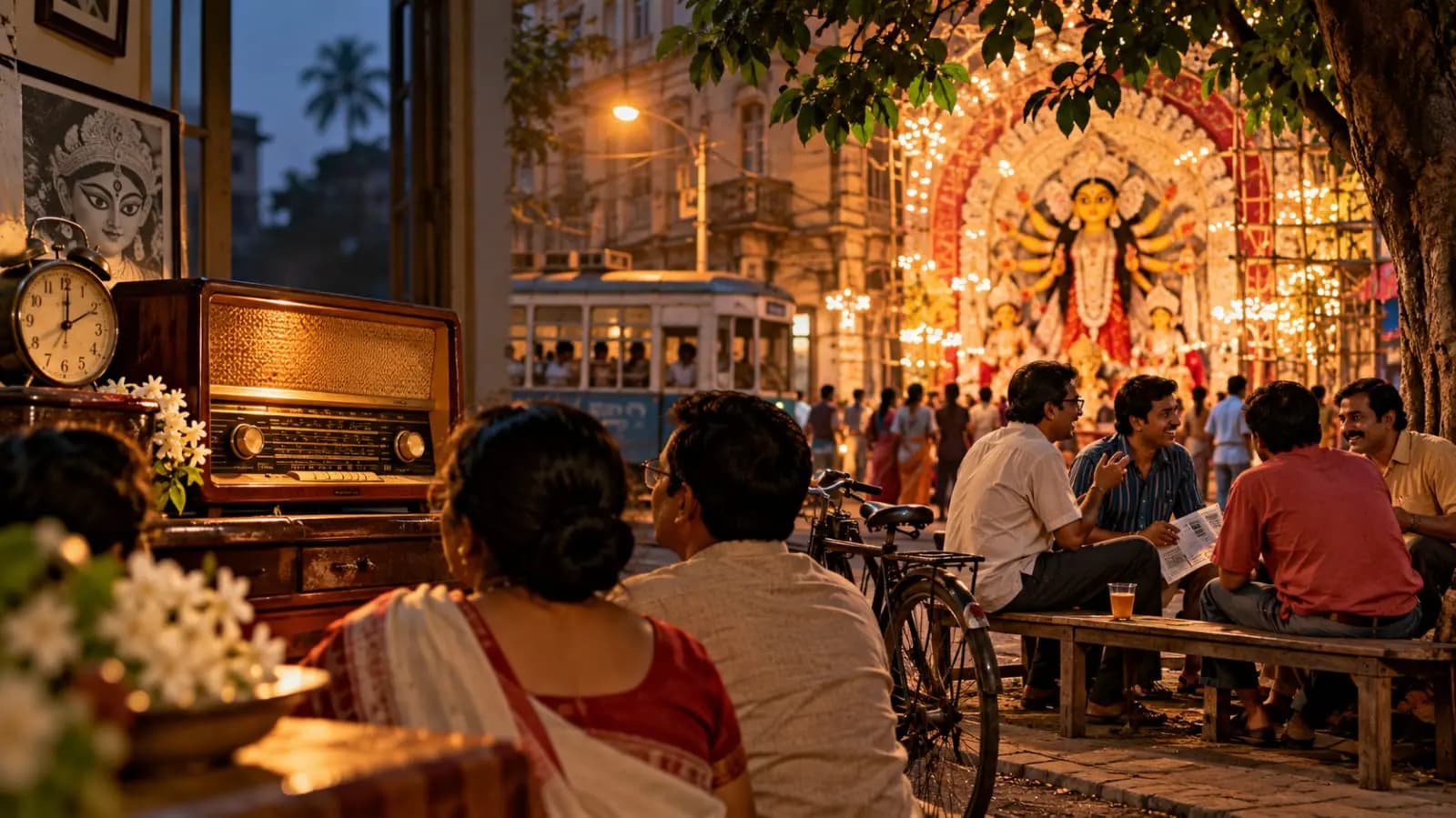 The nostalgia of the Bengali Puja remains undimmed deep within the heart