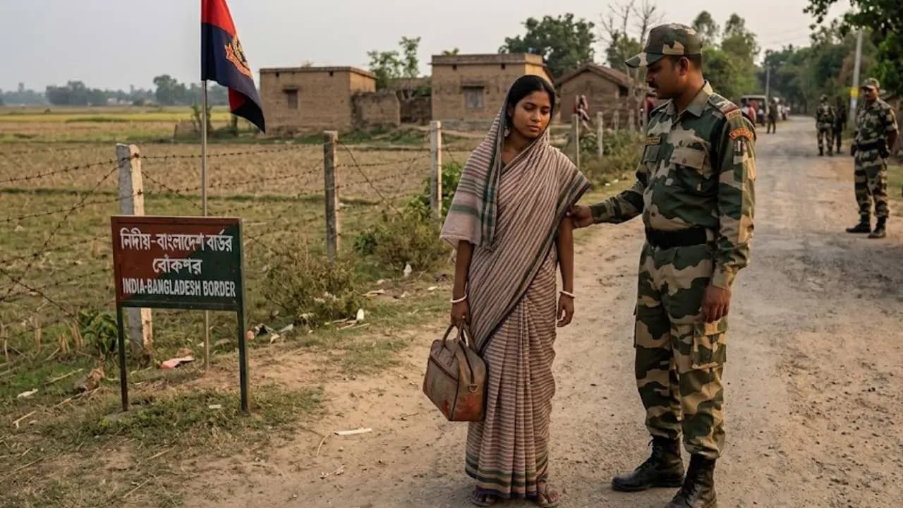 Love Across Borders: Woman Arrested in Murshidabad After Allegedly Entering India Illegally to Marry Lover