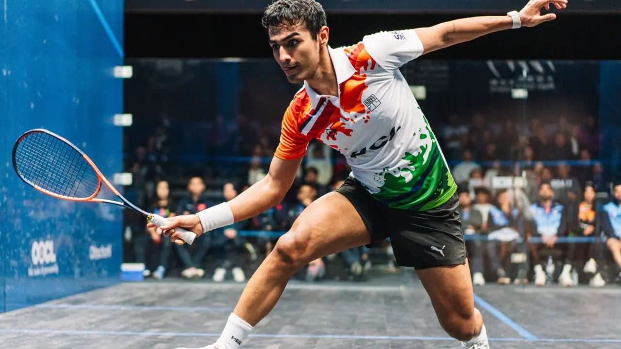 Heartbreak for Abhay Singh as he loses the squash final and settles for silver at the Asian Games 2026 