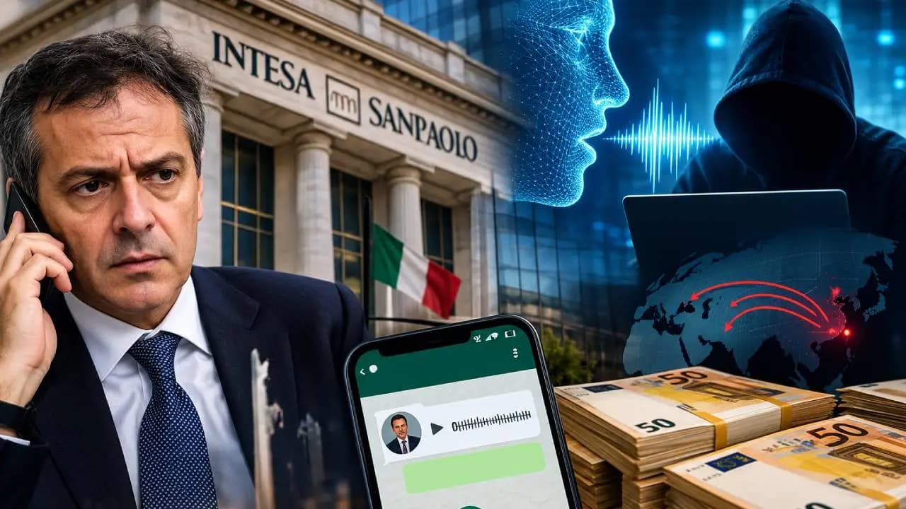 AI Voice Scam: Fraudsters Steal 95 Million From Italy's Fideuram Bank