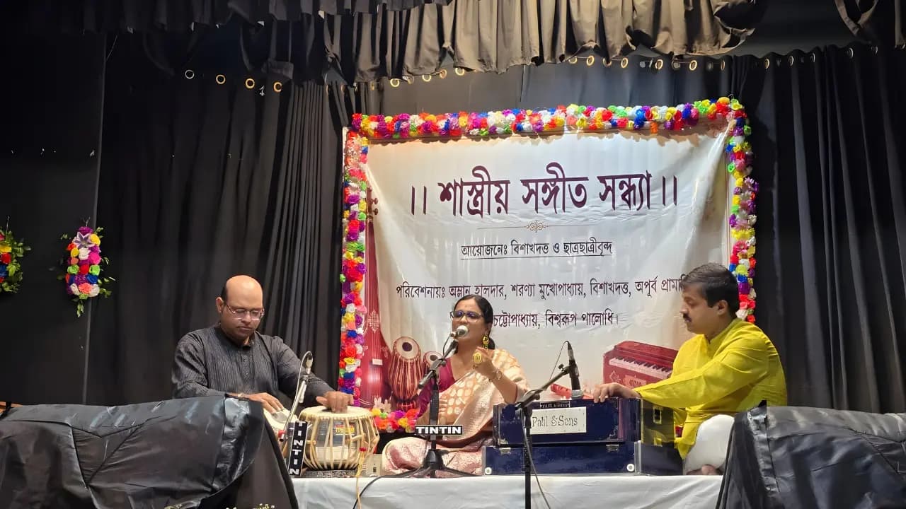 Classical Music Concert: From the tabla and violin to Raga Basant melodies cast a spell of enchantment