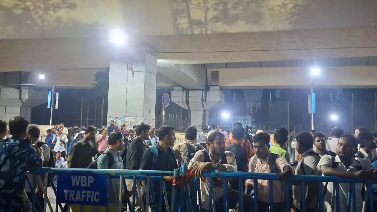 RAF Deployed as Protest Blocks Karunamoyee Computer Teachers Demand Permanent Jobs