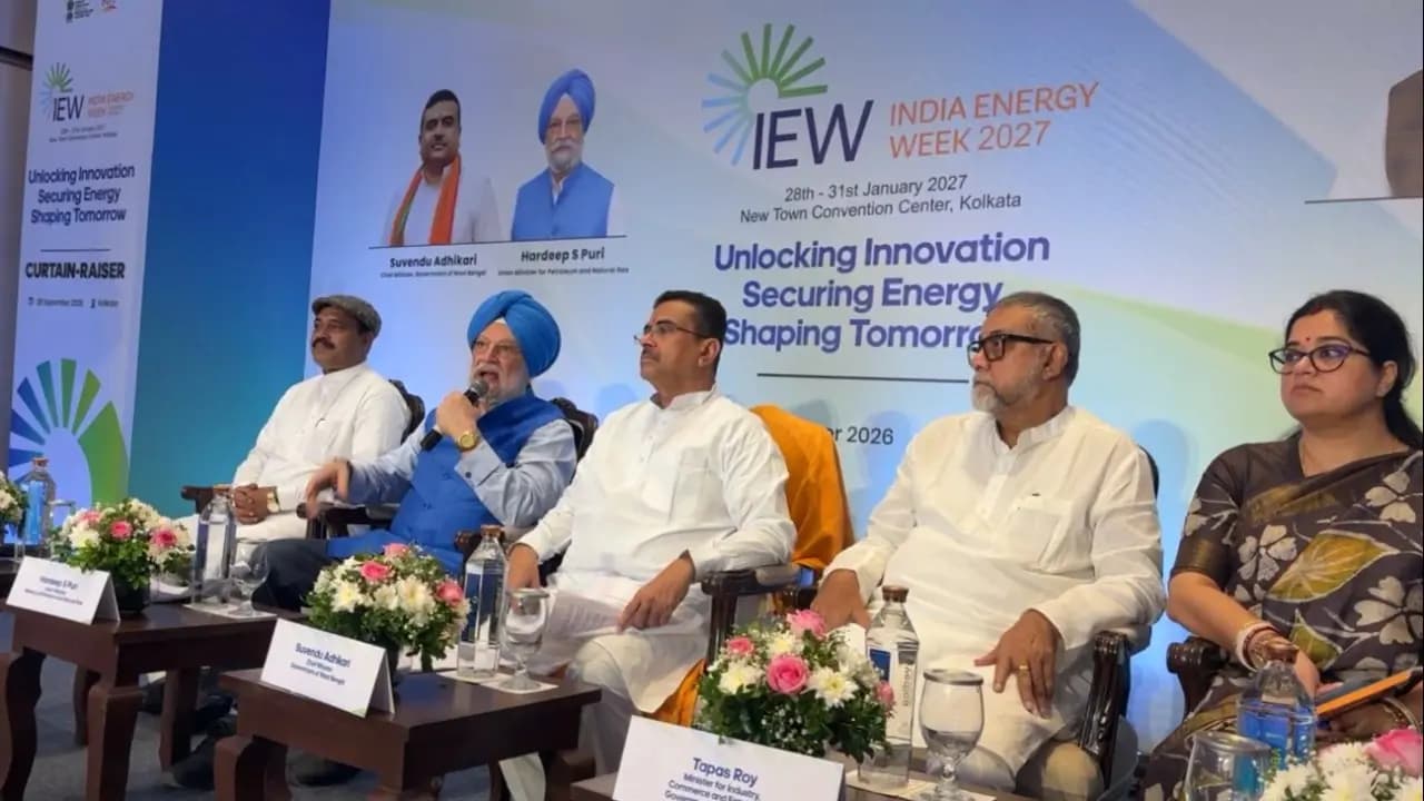 India Energy Week 2027: Fifth Edition of IEW 2027 starts today at Viswa Bangla Convention center