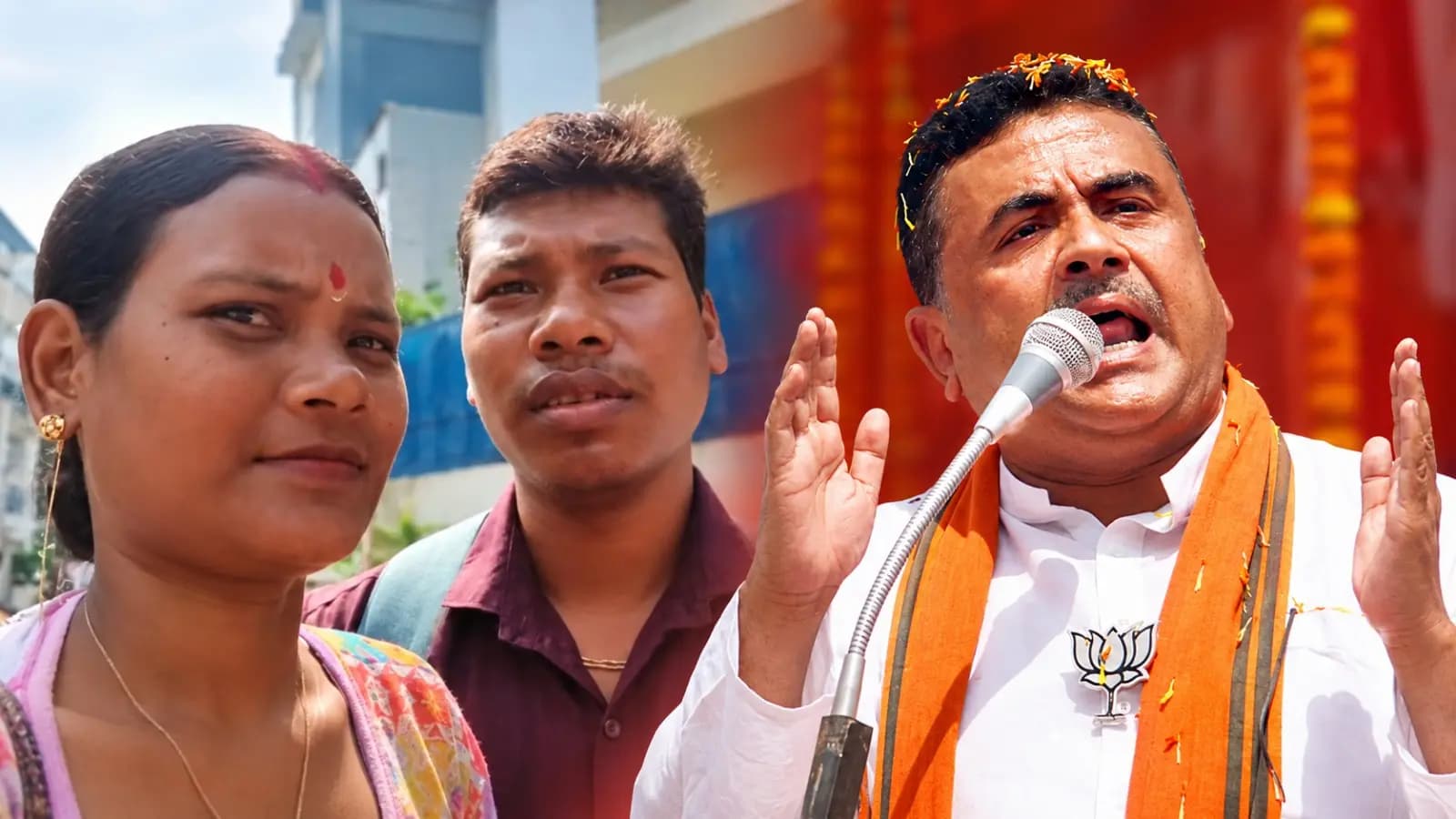 West Bengal CM Suvendu Adhikari janatar darbar Rabha community people came with allegation