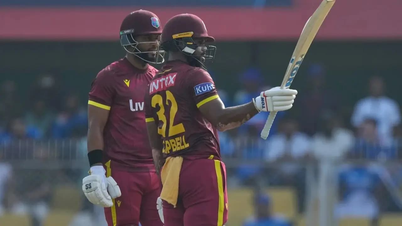 West Indies pile up record in second ODI against India 