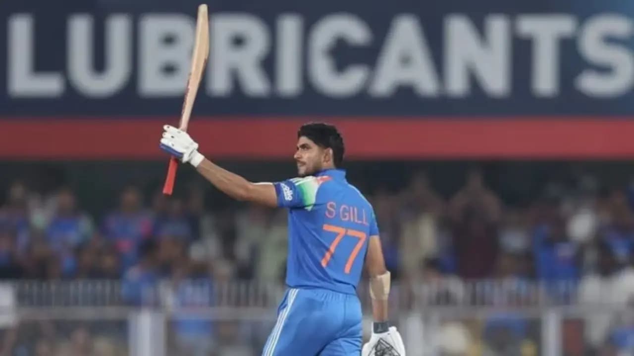 Shubman Gill scripts history with second ODI double century against West Indies 