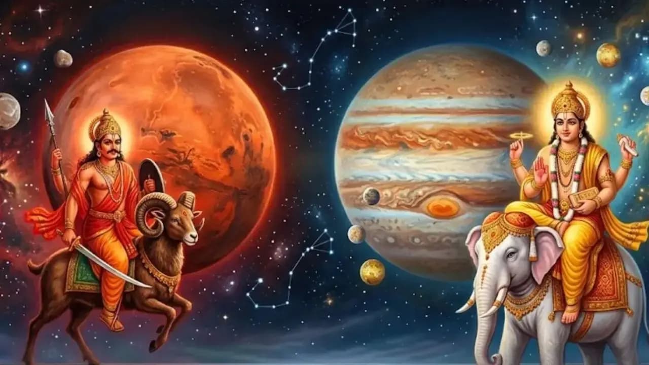 Guru Mangal Yog: due to Mars Jupiter conjunction these 6 zodiac signs will be benefited 