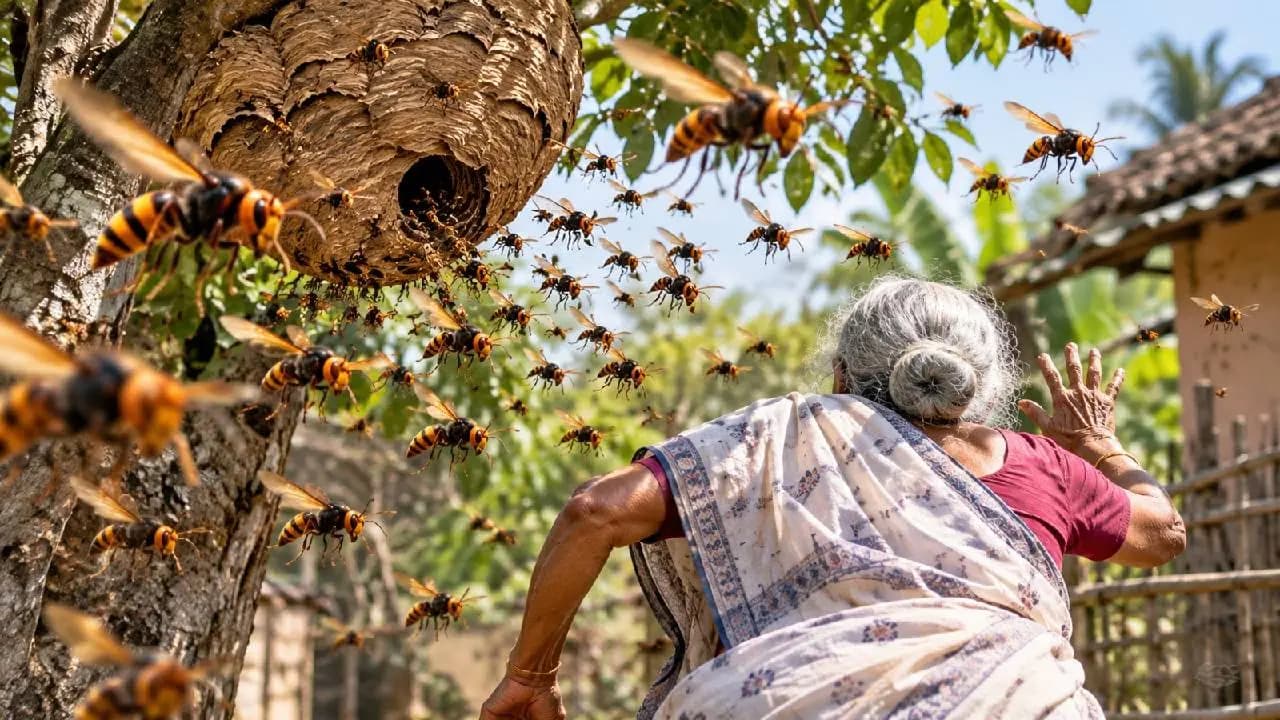 Elderly Woman Dies After Accidentally Touching Wasp Nest
