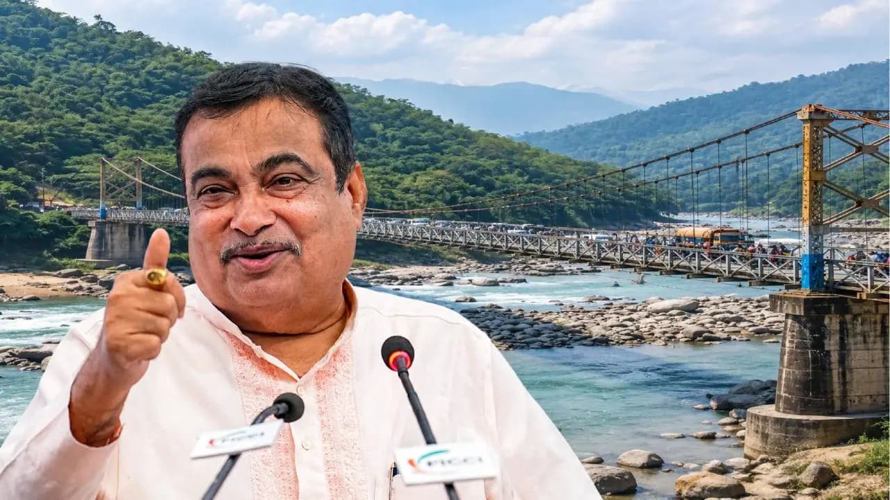Union Minister Nitin Gadkari Approves 6 Lane Major Bridge Construction Across River Teesta At Sevoke In Darjeeling 