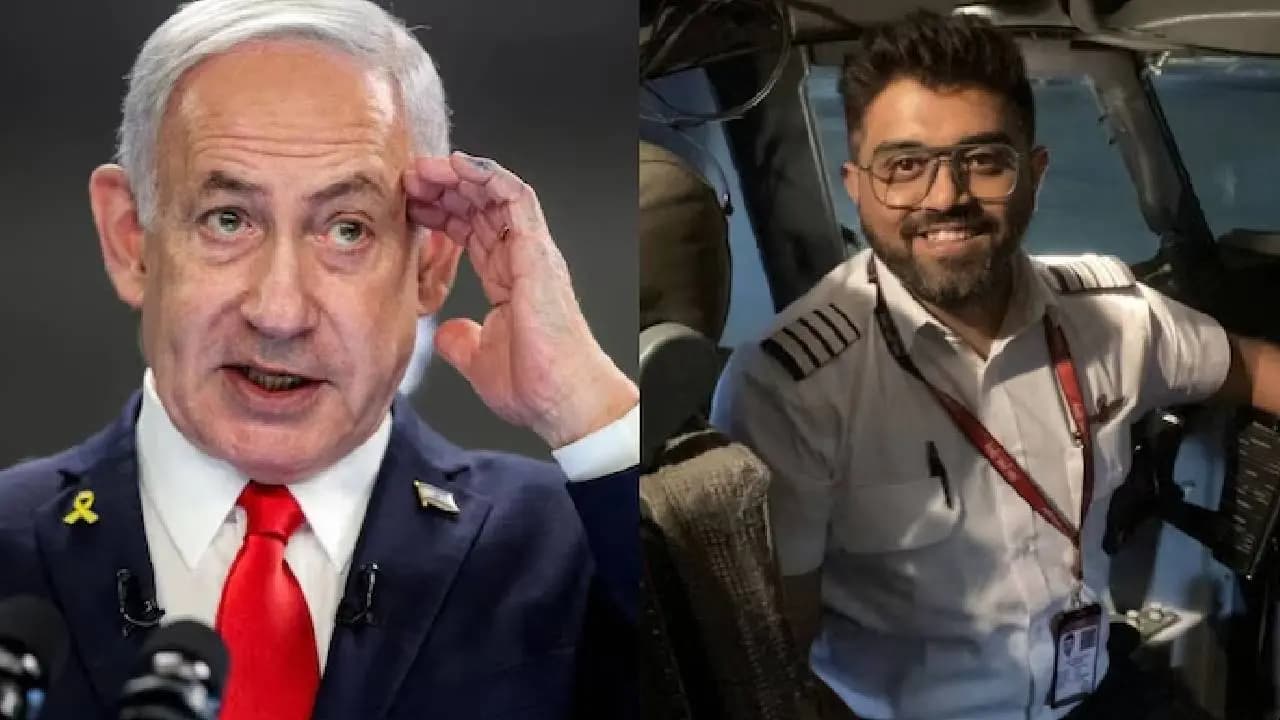 Injured Indian pilot saves passengers after attack  praised by Israeli PM Benjamin Netanyahu