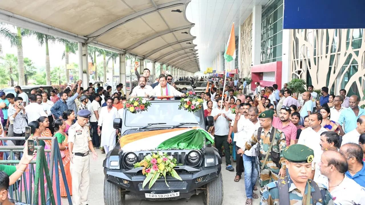 Tripura Deputy Speaker elated upon returning from the Commonwealth Parliamentary Conference